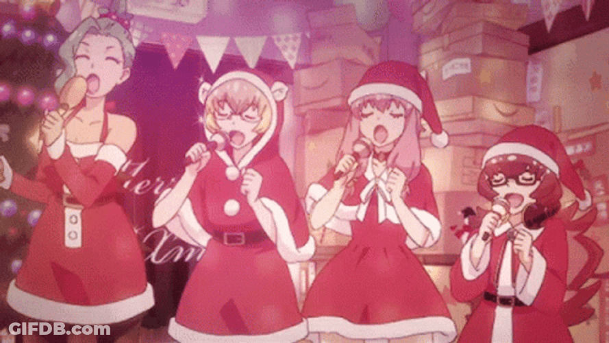 Feliz Navidad Anime GIF