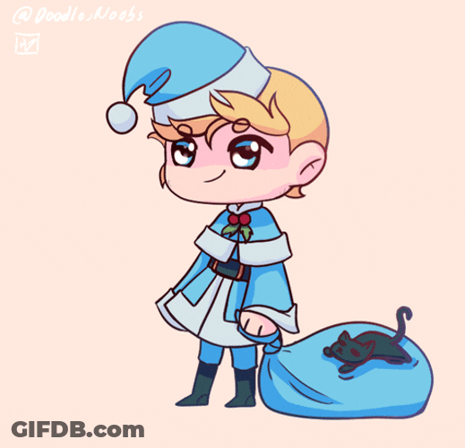 Feliz Navidad Anime GIF