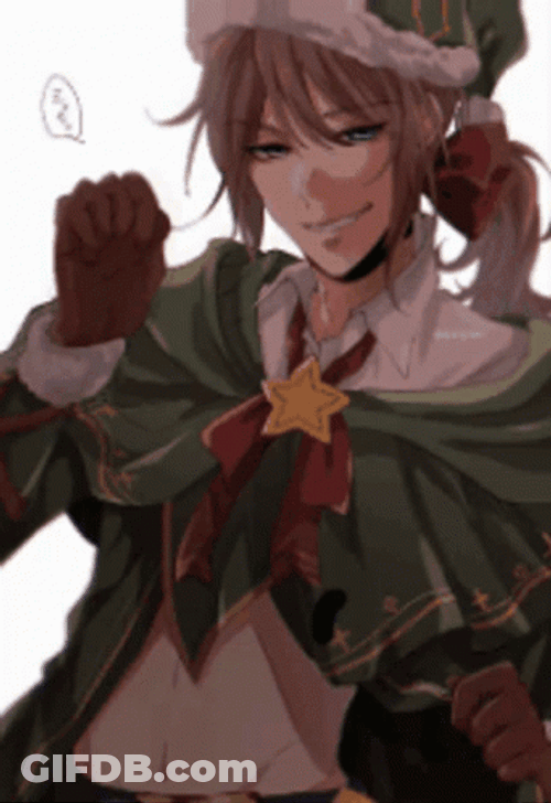 Feliz Navidad Anime GIF