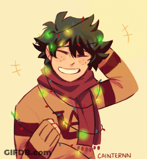 Feliz Navidad Anime GIF