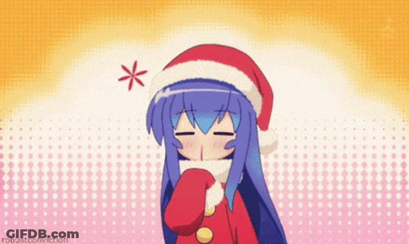 Feliz Navidad Anime GIF