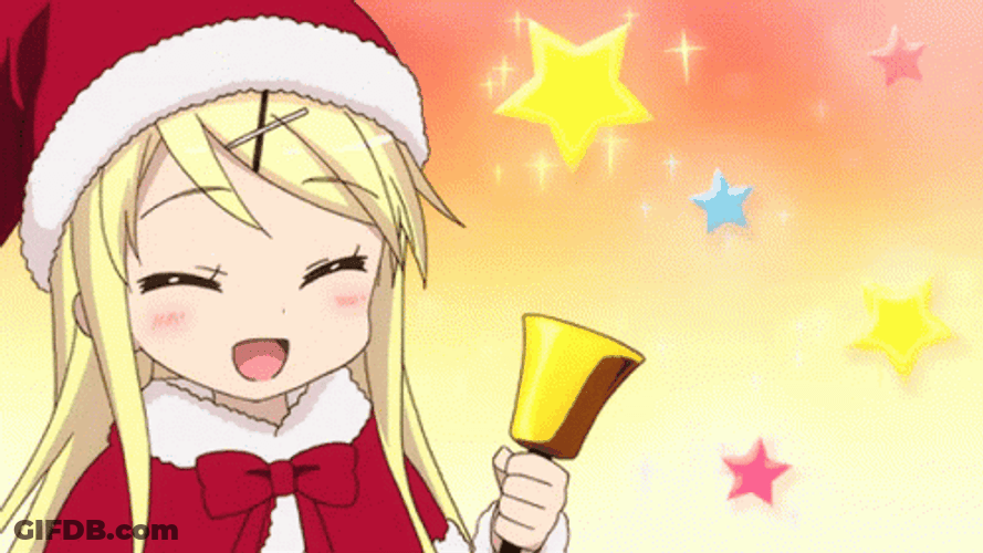 Feliz Navidad Anime GIF