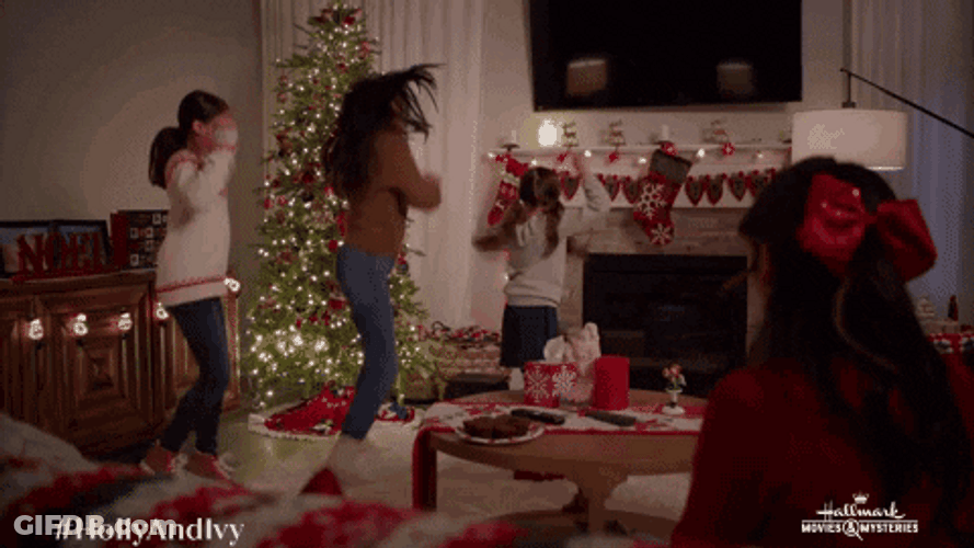 Feliz Navidad Familia GIF