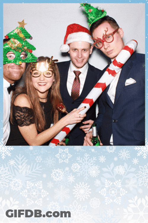 Feliz Navidad Familia GIF
