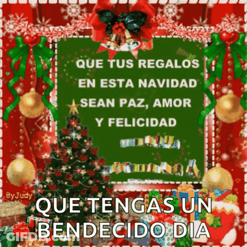 Feliz Navidad Familia GIF