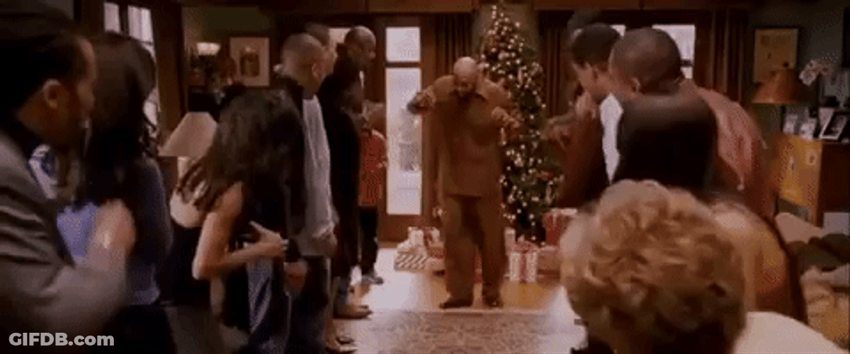 Feliz Navidad Familia GIF