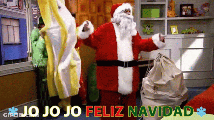Feliz Navidad Familia GIF