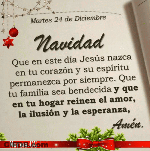 Feliz Navidad Familia GIF