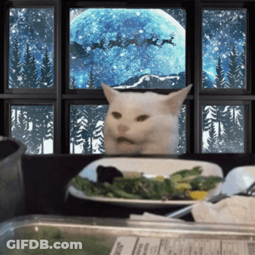 Feliz Navidad Gatos GIF