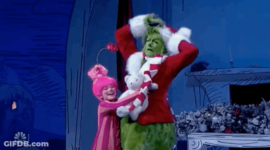 Feliz Navidad Grinch GIF