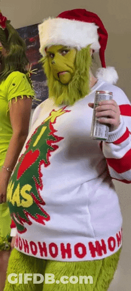 Feliz Navidad Grinch GIF