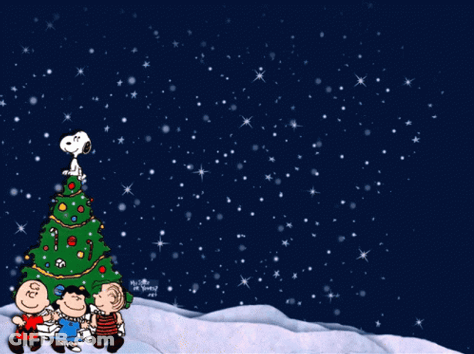 Feliz Navidad Snoopy GIF