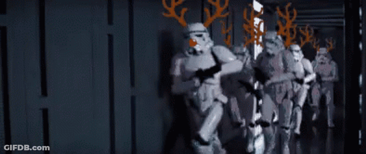 Feliz Navidad Star Wars GIF