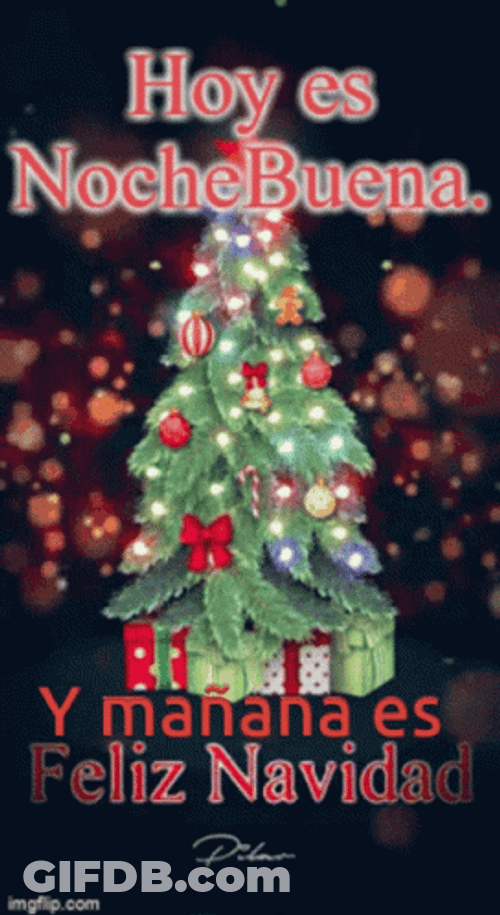 Feliz Noche Buena GIF