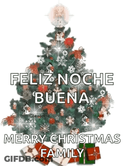 Feliz Noche Buena GIF