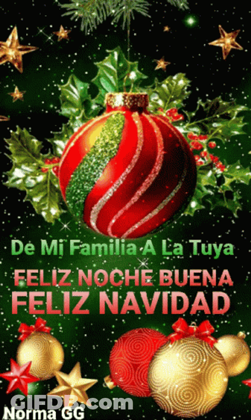 Feliz Noche Buena GIF