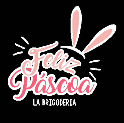 Feliz Pascua La Brigoderia Cute Text Greeting GIF