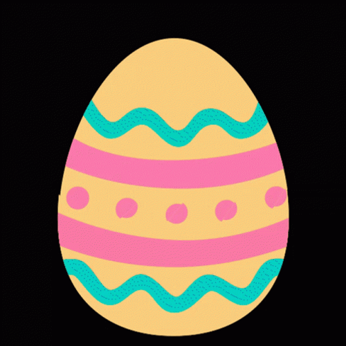 Feliz Pascua Shaking And Cracking Egg Greeting GIF