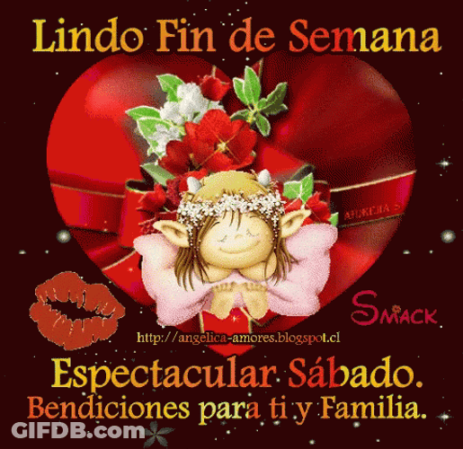 Feliz Sábado Bendiciones GIF