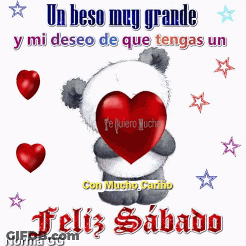 Feliz Sábado Bendiciones GIF