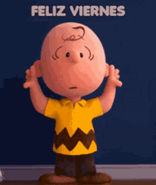 Feliz Viernes Charlie Brown Goofy Dance GIF