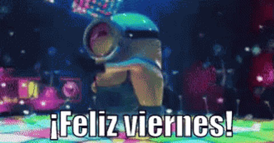 Feliz Viernes Dancing Minion GIF