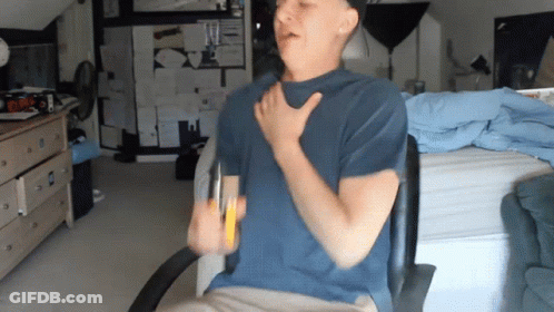 Fell Off The Chair Conner Bobay GIF