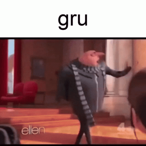 Felonious Gru Cosplay At Ellen Despicable Me GIF