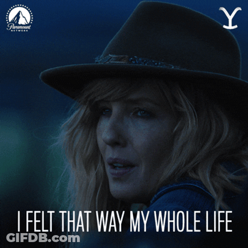 Felt That Whole Life Beth Dutton GIF