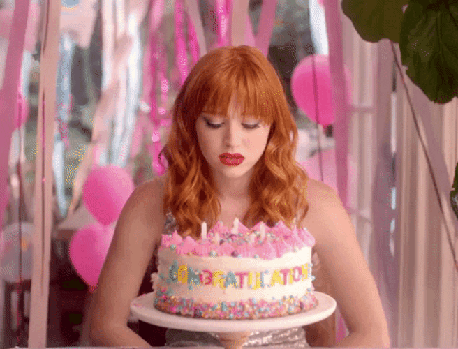 Female Actress Happy Birthday Sad Eyes Chloe Ray GIF