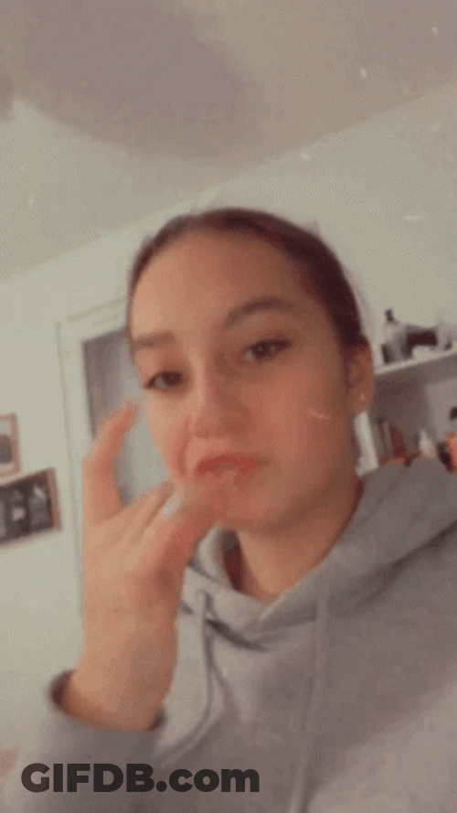 Female Amazing Sign Language GIF