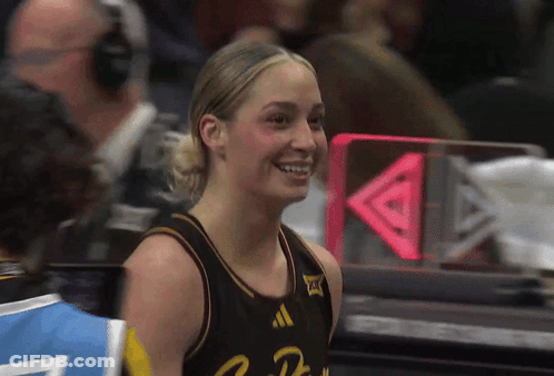 Female Basketball Player In Jersey Number 2 Smiling GIF