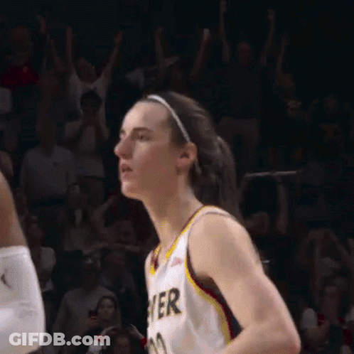 Female Basketball Player In White Jersey Number 20 GIF