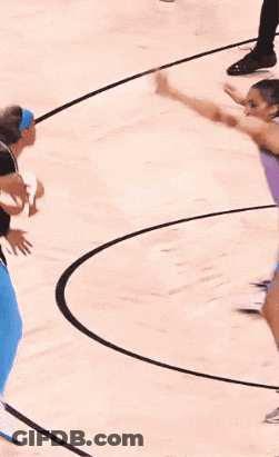 Female Basketball Player Jersey Number 3 GIF