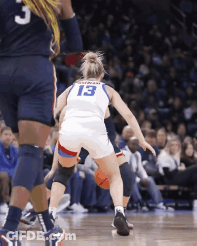 Female Basketball Player Number 13 GIF