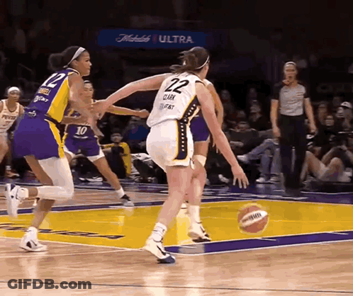 Female Basketball Player Number 22 GIF
