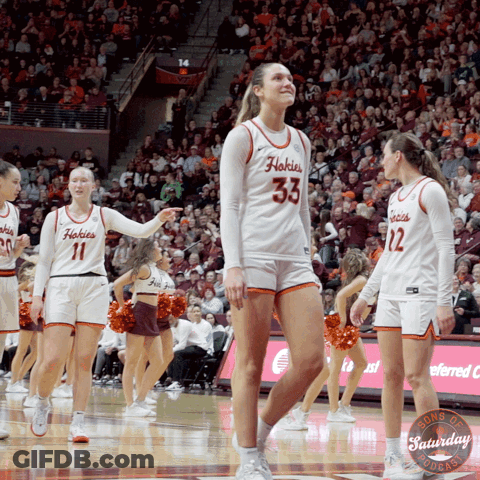 Female Basketball Player Number 33 Walking On Court GIF