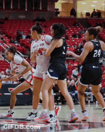 Female Basketball Players Including Number 24 GIF