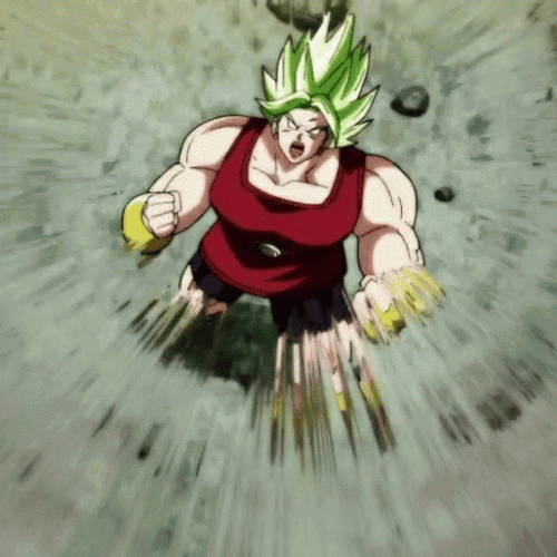 Female Broly Kale GIF