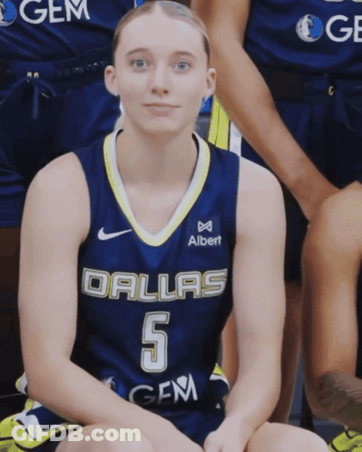 Female Dallas Basketball Player GIF