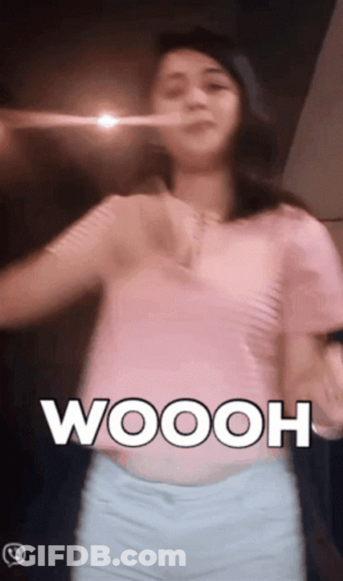 Female Dancing Wooo GIF