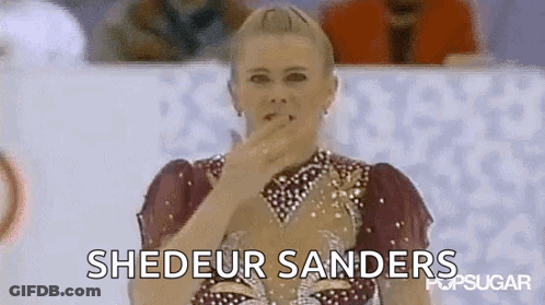 Female Figure Skater Covering Mouth GIF