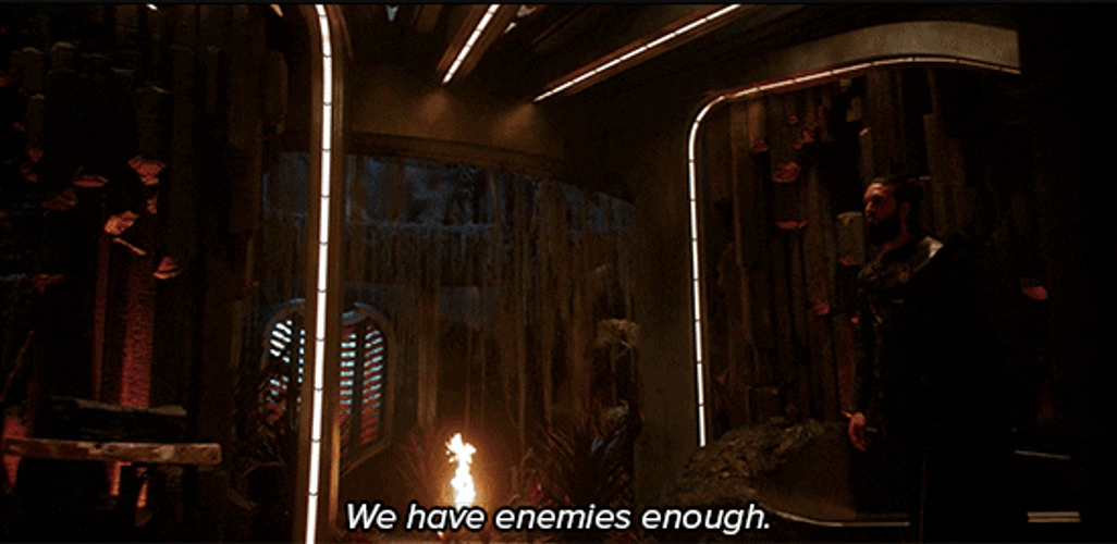 Female Klingon Ba'El Tender Moments GIF
