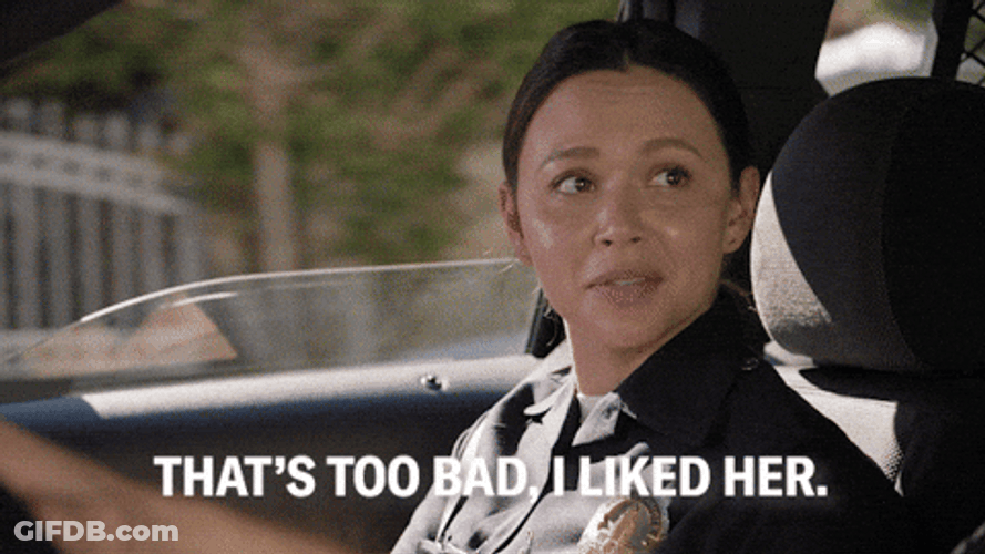 Female Officer Too Bad GIF