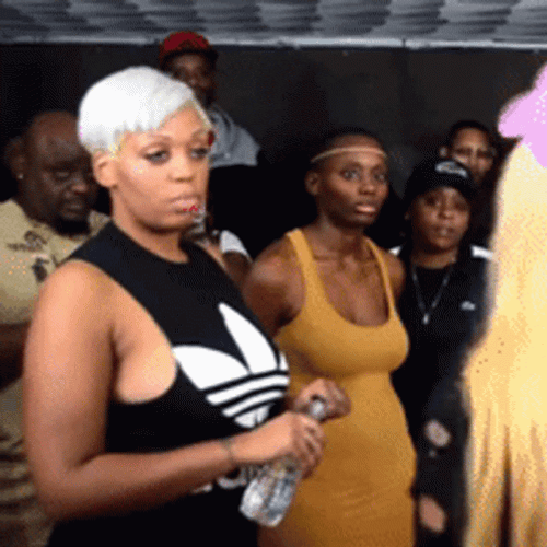 Female Rap Battle Shooney Shaking Head GIF
