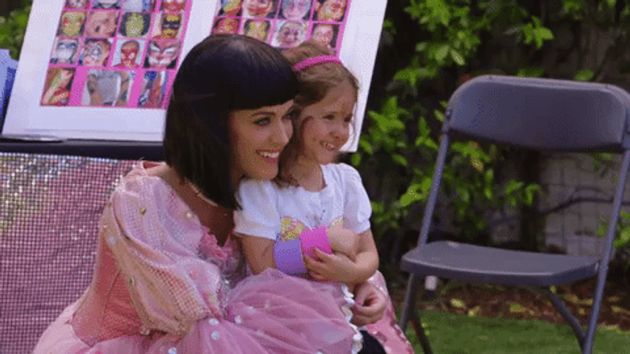 Female Singer Katy Perry Happy Birthday Pose GIF