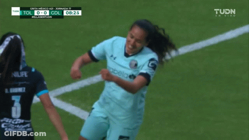 Female Soccer Player In Arabela Jersey GIF