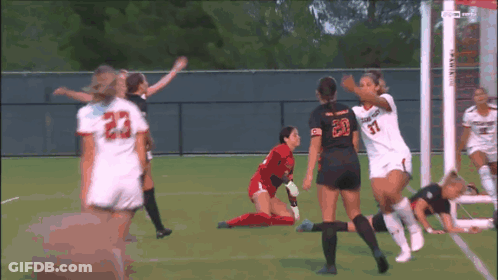 Female Soccer Player Number 20 GIF
