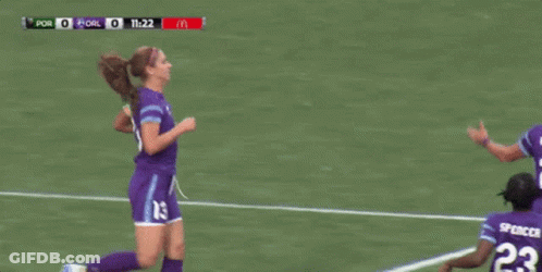 Female Soccer Players Number 23 GIF