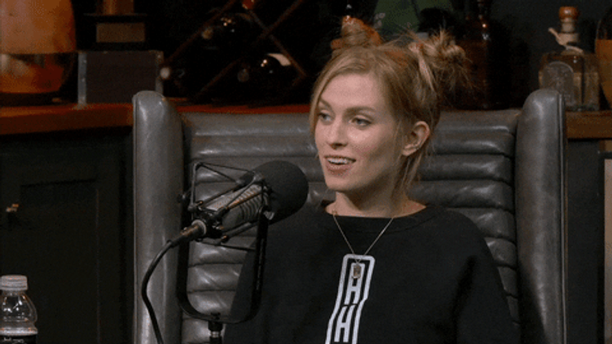 Female Vlogger Mind Blown Meme GIF